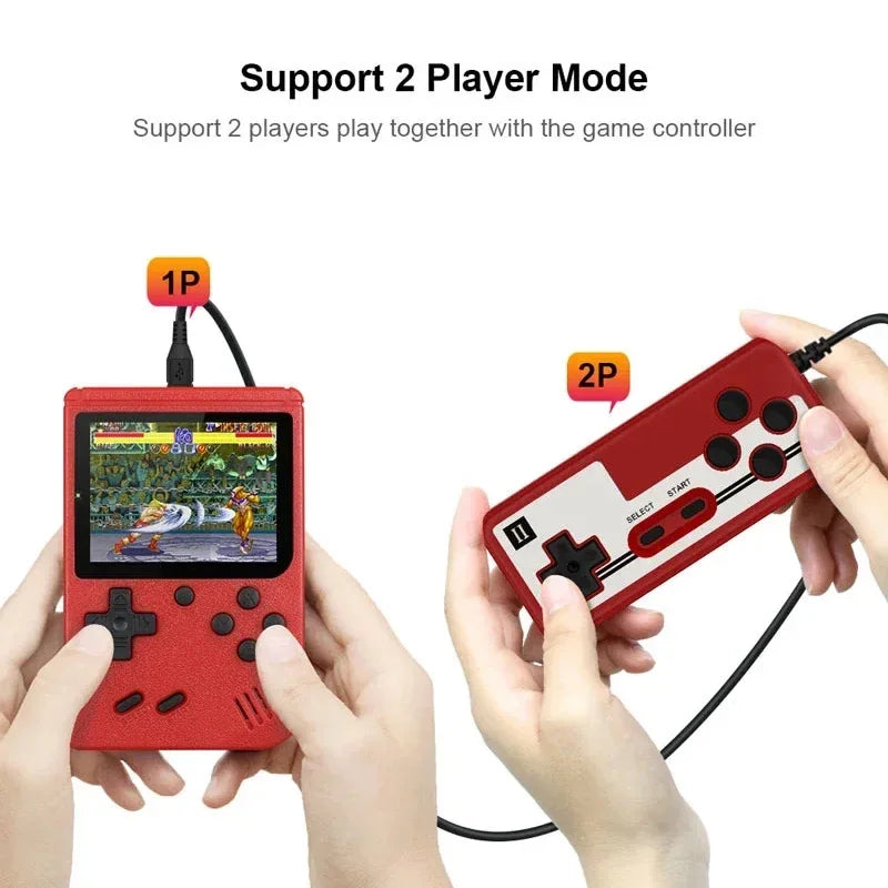 Mini Retro Handheld Game Console | 8-Bit Portable Game Boy with 400 Built-in Gamest