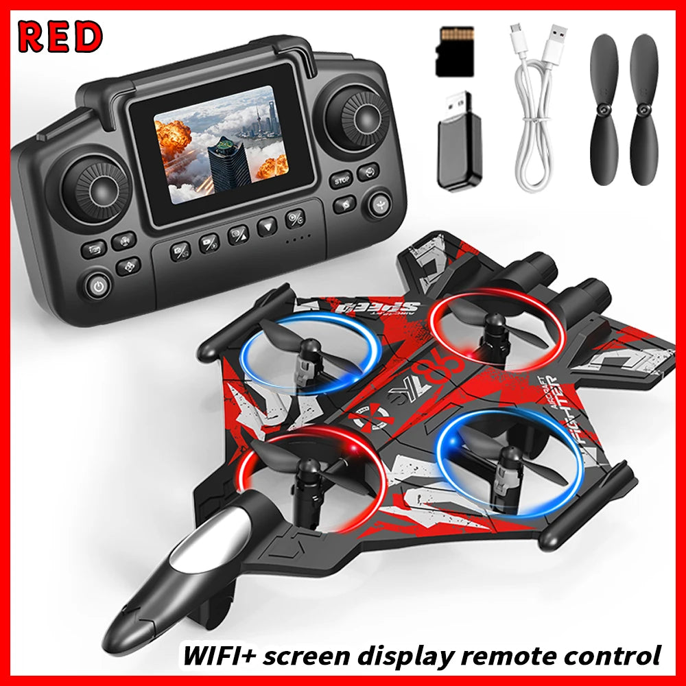 YL86 RC Foam Airplane – 2.4G Stunt Fighter Jet with LED Lights (Crash-Resistant, Rechargeable)