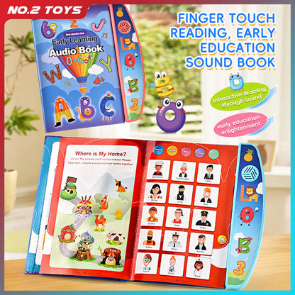 Children's English Audio Books Early Educational Toy Electronic Voice Picture Book Multifunction Sound Reading Machine Kids Gift