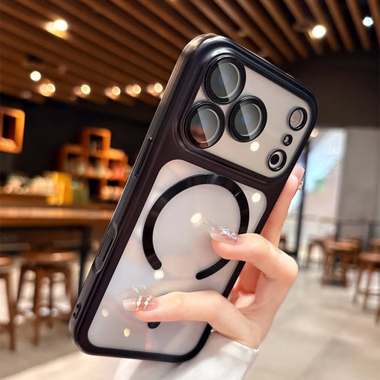 Frosted Magsafe Case with Lens Protector for iPhone 17 Pro Max