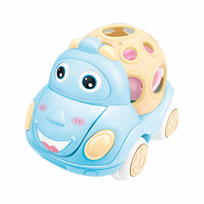 Baby Friction Car Toys | Soft Push & Go Vehicles for 6–12 Months Infants