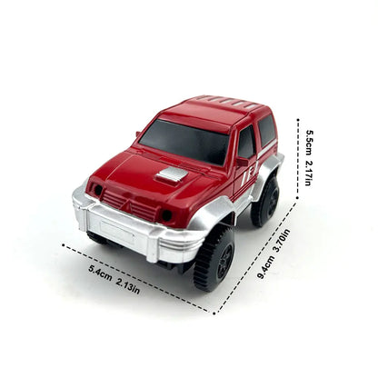 Dinosaur Race Track Toy Set | Flexible Railway Tracks with Light-Up Car for Kids