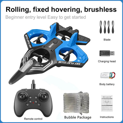 YP3 RC Foam Fighter Jet – 4-Axle Stunt Plane | Durable Anti-Crash Model Airplane for Kids