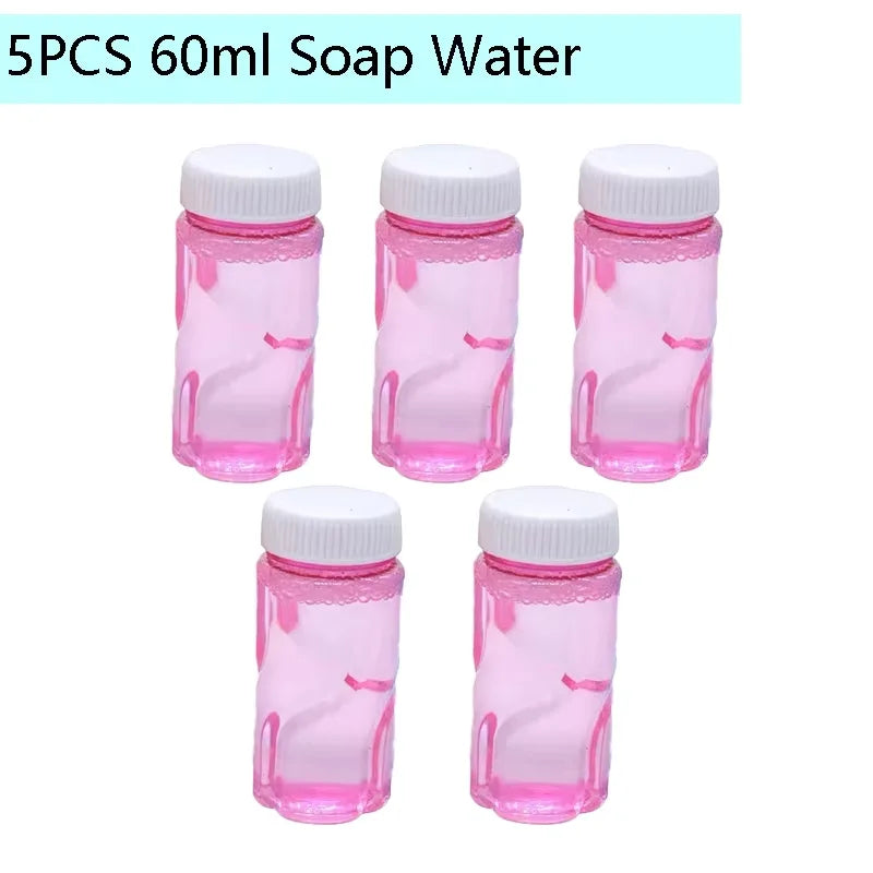 Rechargeable Bubble Gun Toy | 69-Hole Automatic Bubble Machine for Kids & Parties