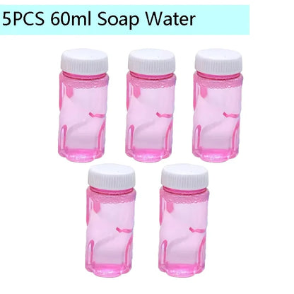 Rechargeable Bubble Gun Toy | 69-Hole Automatic Bubble Machine for Kids & Parties