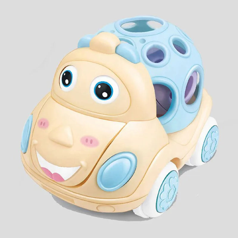 Baby Friction Car Toys | Soft Push & Go Vehicles for 6–12 Months Infants
