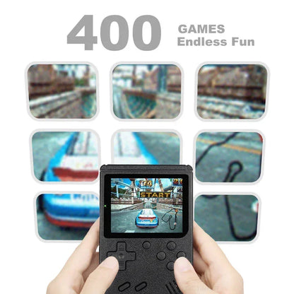Mini Retro Handheld Game Console | 8-Bit Portable Game Boy with 400 Built-in Gamest
