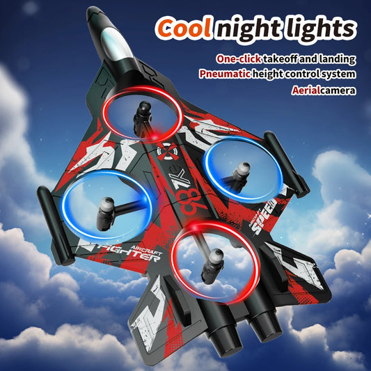 YL86 RC Foam Airplane – 2.4G Stunt Fighter Jet with LED Lights (Crash-Resistant, Rechargeable)