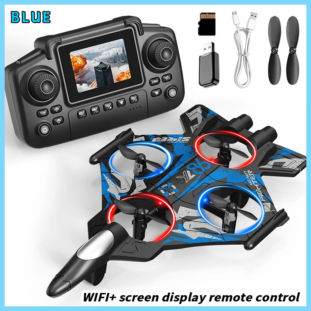 YL86 RC Foam Airplane – 2.4G Stunt Fighter Jet with LED Lights (Crash-Resistant, Rechargeable)