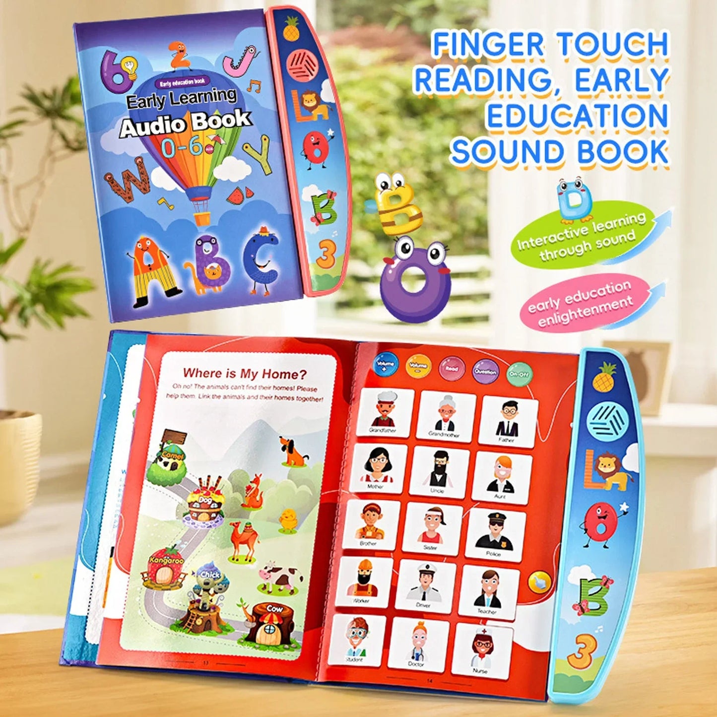 Kids Electronic Audio Book | Smart English Learning Sound Book