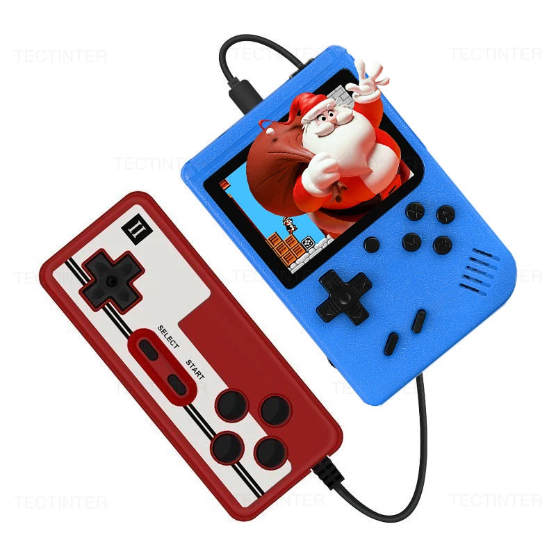 Retro Handheld Game Console – 8-Bit Mini Gaming Device | 500 Built-In Classic Arcade Games for Kids & Adults
