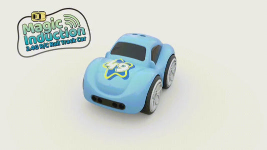 RC Cartoon Mini Car | Smart Sensor Remote Control Electric Toy with Music & Lights